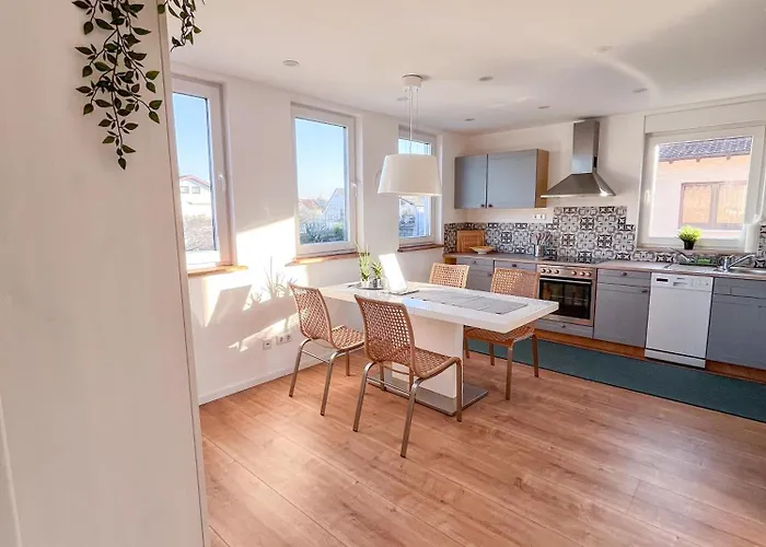 Helle und gemütliche Ferienwohnung in Lorsch